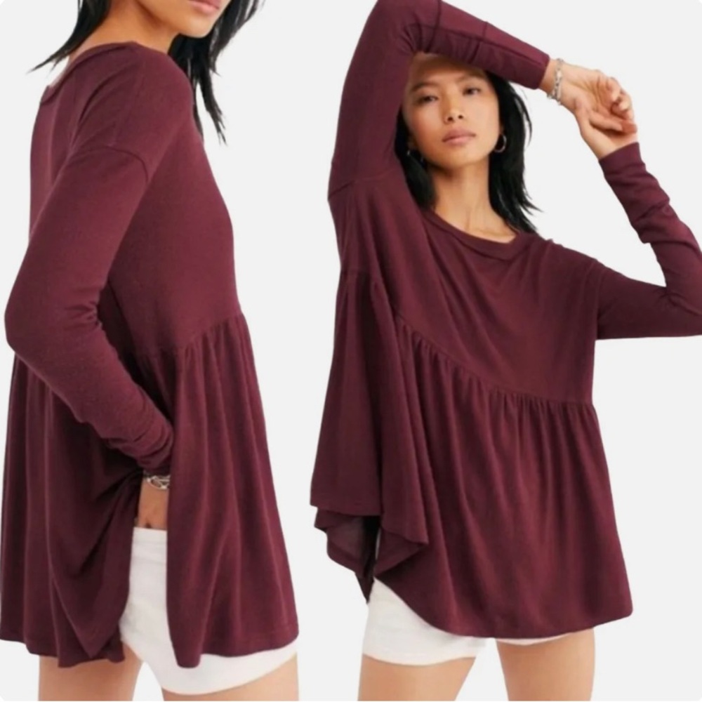 EUC Free People Forever Your Girl babydoll top